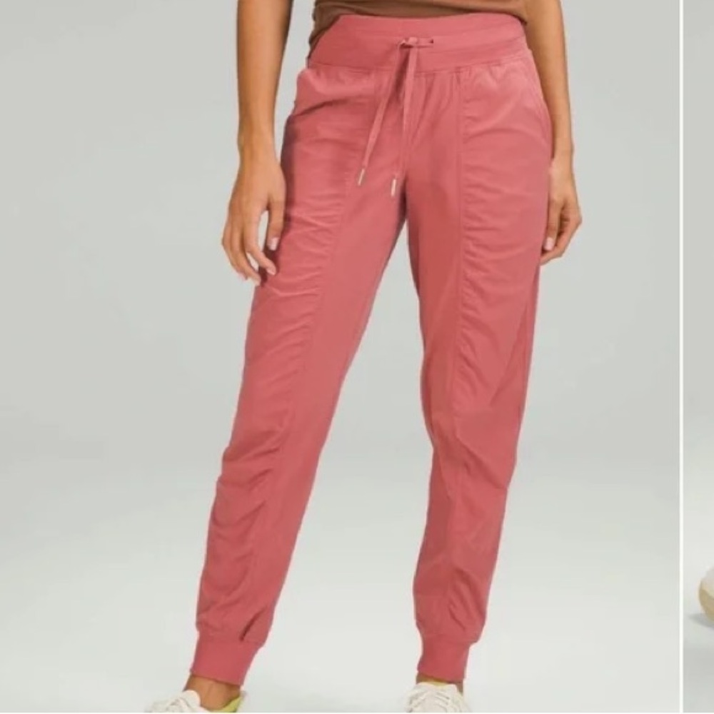 LULU LEMON Women's Pink Dance Studio Mid-Rise Jogger 28” Inseam
